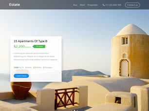 Apartment Website Templates From Themeforest