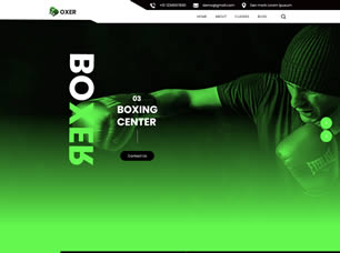 Sportland - Modelo de Site HTML5 de Futebol Grátis